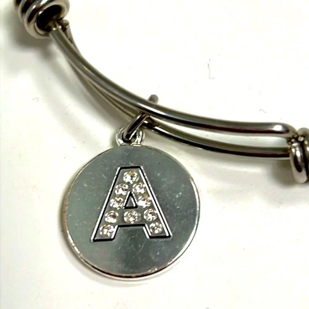 Alex and Ani initial “A” Love This Life expandable bangle bracelet 3 for $20